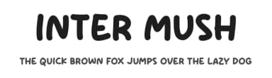 Inter Mush by Origin Type — Script Handwritten Font — thumbnail 1