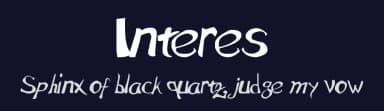 Interes by Ionut Husanu — Script Handwritten Font — thumbnail 2