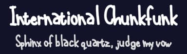 International Chunkfunk by Fontalicious — Script Handwritten Font — thumbnail 2