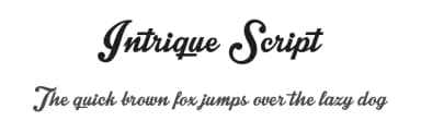 Intrique Script by Måns Grebäck — Script Handwritten Font — thumbnail 1