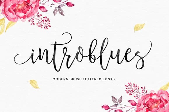 Introblues Font by Dhan Studio — Script Handwritten Font