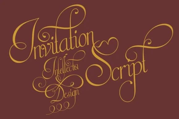 Invitation Limited Font by Intellecta Design — Script Handwritten Font