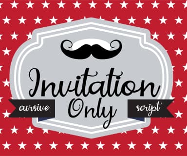 Invitation Only Font by Illustration Ink — Script Handwritten Font — thumbnail 1