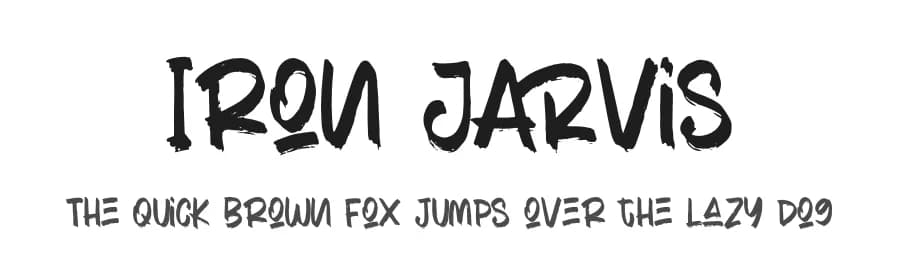 Iron Jarvis by Letterafa Studio — Script Handwritten Font — preview 1