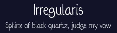 Irregularis by Arman Ay — Script Handwritten Font — thumbnail 2
