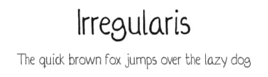 Irregularis by Arman Ay — Script Handwritten Font — thumbnail 1