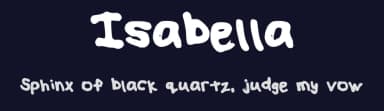 Isabella by I Bryant — Script Handwritten Font — thumbnail 2