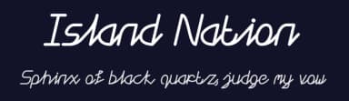 Island Nation by Yahhya Anas — Script Handwritten Font — thumbnail 2