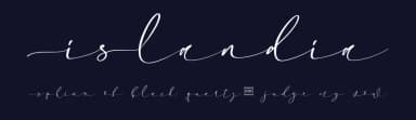 Islandia by Motokiwo — Script Handwritten Font — thumbnail 2