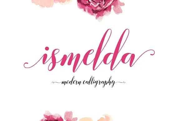 Ismelda Font by Area Type — Script Handwritten Font