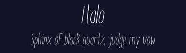 Italo by Antipixel — Script Handwritten Font — thumbnail 2
