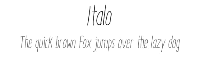 Italo by Antipixel — Script Handwritten Font