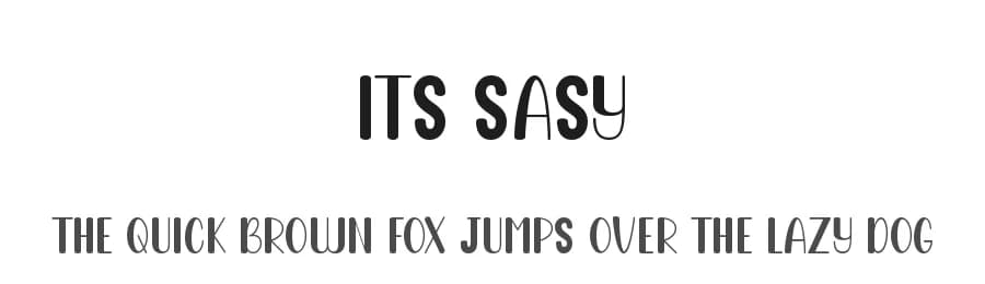 Its Sasy by Fillo Graphic — Script Handwritten Font