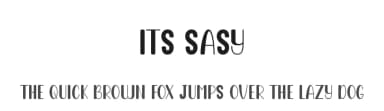 Its Sasy by Fillo Graphic — Script Handwritten Font — thumbnail 1