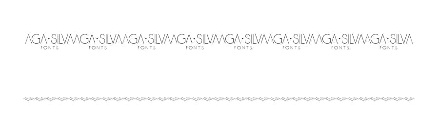 Ivy Tiles by Aga Silva — Dingbats Font