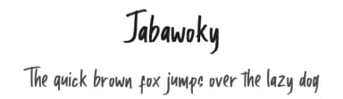 Jabawoky by Creatype Studio — Script Handwritten Font — thumbnail 1