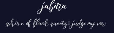 Jabetta by Nirmana Visual — Script Handwritten Font — thumbnail 2