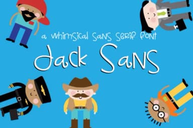 Jack Sans Font by Illustration Ink — Script Handwritten Font — thumbnail 1