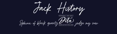 Jack History by Ditatype — Script Handwritten Font — thumbnail 2