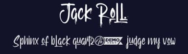 Jack Roll by NihStudio — Script Handwritten Font — thumbnail 2