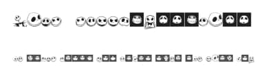 Jack Skellingtonbats by Chris Pirillo — Dingbats Font — thumbnail 1
