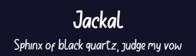Jackal by Typotopia Studio — Script Handwritten Font — thumbnail 2