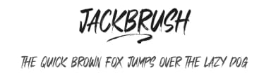 Jackbrush by Khurasan — Script Handwritten Font — thumbnail 1