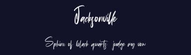 Jacksonville by Vunira Design — Script Handwritten Font — thumbnail 2
