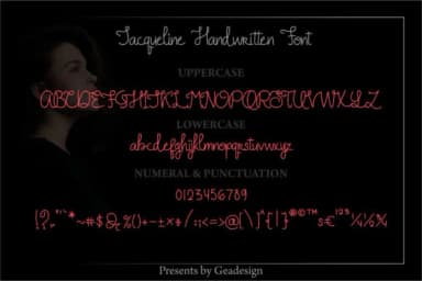 Jacqueline Font by geadesign — Script Handwritten Font — thumbnail 2