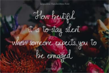 Jacqueline Font by geadesign — Script Handwritten Font — thumbnail 3