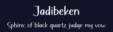 Jadibeken by Allouse Studio — Script Handwritten Font — thumbnail 2