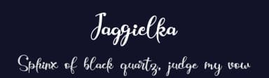 Jaggielka by Letterafa Studio — Script Handwritten Font — thumbnail 2