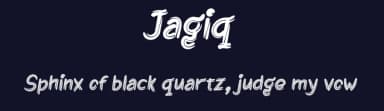 Jagiq by twinletter — Script Handwritten Font — thumbnail 2