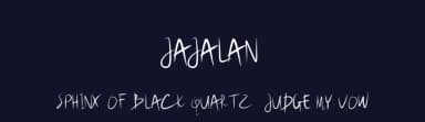 Jajalan by Andang Prasetyo — Script Handwritten Font — thumbnail 2