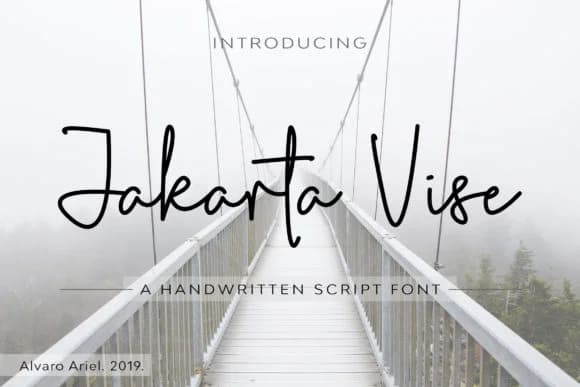 Jakarta Vise Font by Cherryline Master — Script Handwritten Font