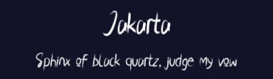Jakarta by Arsy Creative — Script Handwritten Font — thumbnail 2