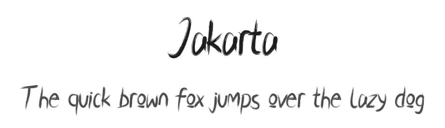Jakarta by Arsy Creative — Script Handwritten Font