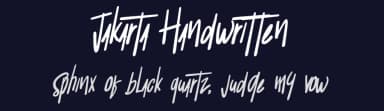 Jakarta Handwritten by Kateeng Ciu — Script Handwritten Font — thumbnail 2
