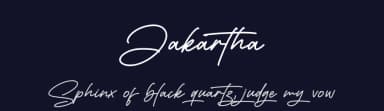 Jakartha by Letterena Studios — Script Handwritten Font — thumbnail 2