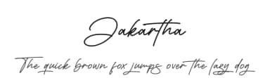 Jakartha by Letterena Studios — Script Handwritten Font — thumbnail 1