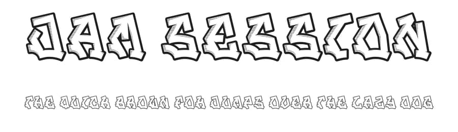 Jam Session by Qkila — Script Handwritten Font