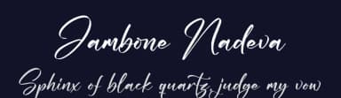 Jambone Nadeva by Integritype Studio — Script Handwritten Font — thumbnail 2