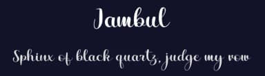 Jambul by Essentials Studio — Script Handwritten Font — thumbnail 2