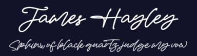 James Hayley by Kong Font — Script Handwritten Font — thumbnail 2