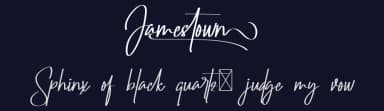 Jamestown by NihStudio — Script Handwritten Font — thumbnail 2