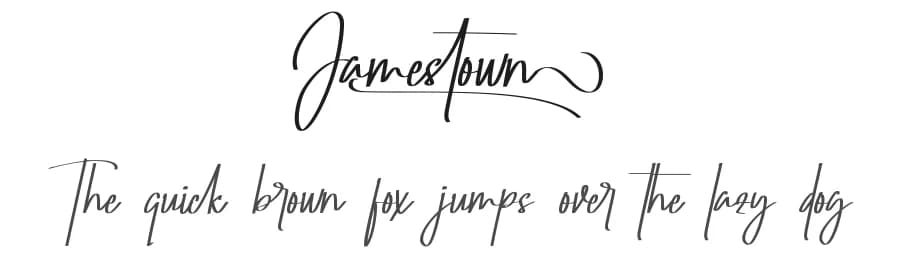 Jamestown by NihStudio — Script Handwritten Font