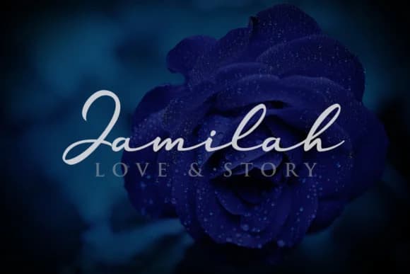 Jamilah Font by Hustletter — Script Handwritten Font