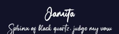 Jamita by share font — Script Handwritten Font — thumbnail 2