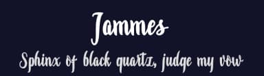 Jammes by JoeCreative — Script Handwritten Font — thumbnail 2
