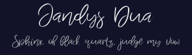 Jandys Dua by Alit Design — Script Handwritten Font — thumbnail 2